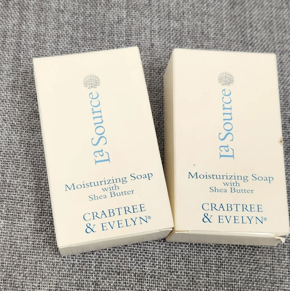 Crabtree and Evelyn La Source & Other Travel Soap and Shower Cap Lot. - Picture 7 of 7